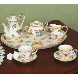 Morning Meadows Child's Porcelain Tea Set