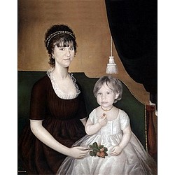 Personalized Mother and Child Masterpiece