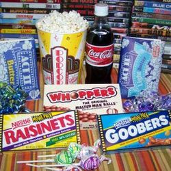 Pick a Flick Movie Gift Basket with DVD