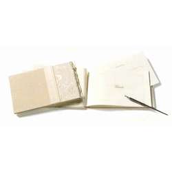 Silk Wedding Guest Book