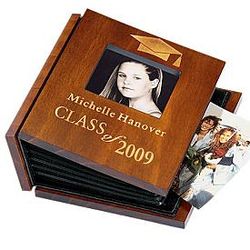Personalized Wooden Graduation Album