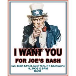 Personalized Uncle Sam Poster