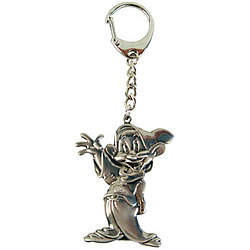 Dopey Brass Keyring