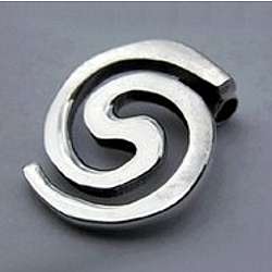 Sterling Silver Spiral Pendant