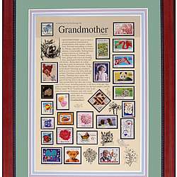 Grandmother Stamp Art