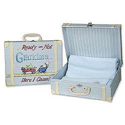 Going to Grandma's Blue Suitcase for Boys