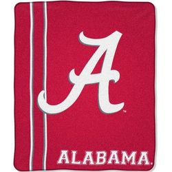 University of Alabama Stripes Plush Blanket